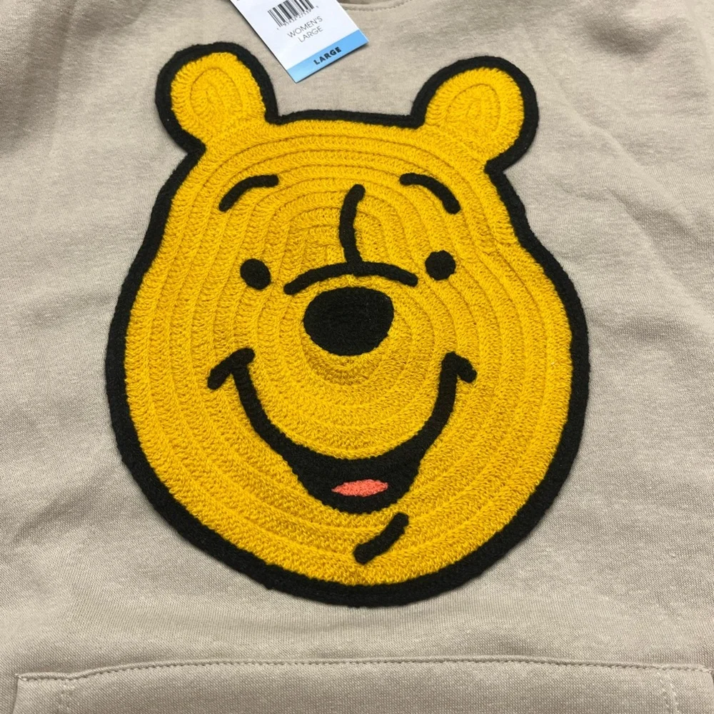 Women’s Winnie the Pooh hooded sweatshirt - Size: Large - Brand new with tags - Picture 5 of 8